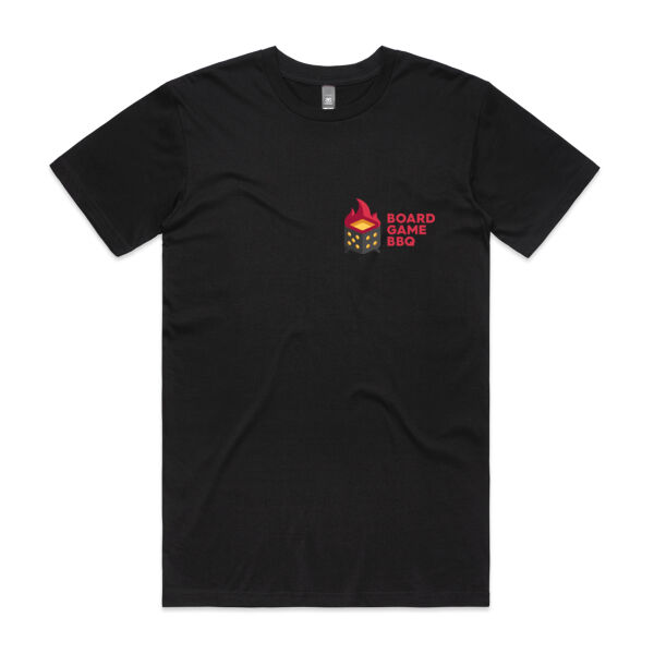 Board Game BBQ Logo Horizontal Mens Thumbnail