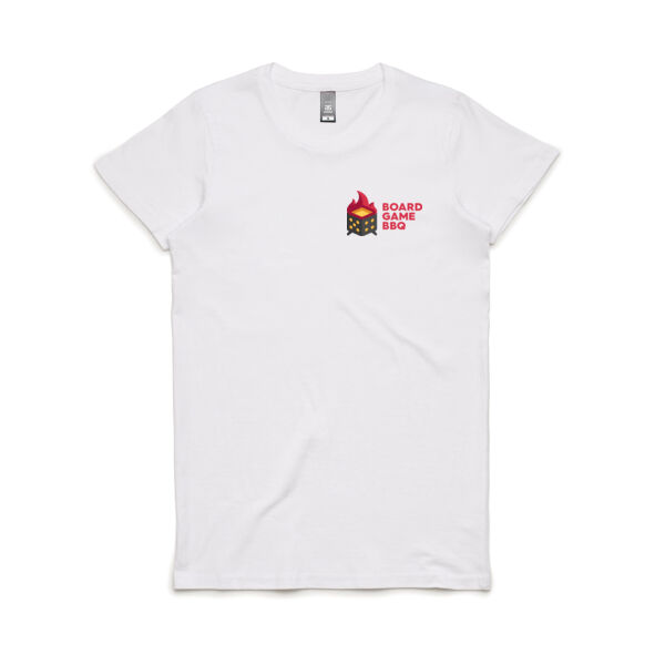 Board Game BBQ Logo Horizontal Womens Thumbnail