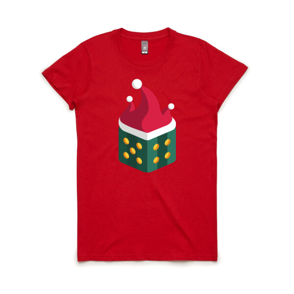 Board Game BBQ 2021 Christmas Logo Only Womens Thumbnail